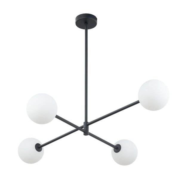Viseča svetilka Sirius Quattro Black - Image 3