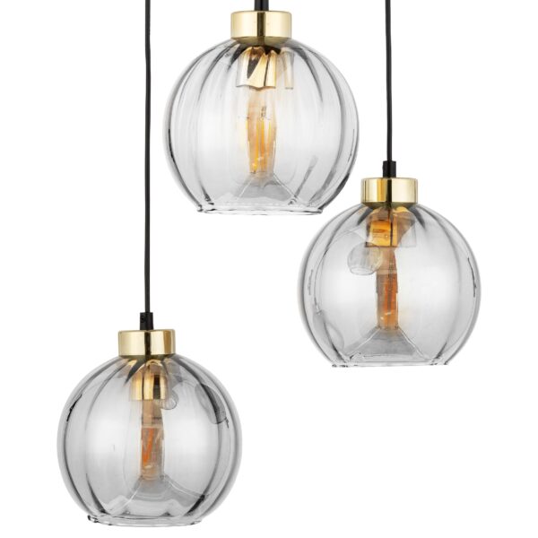 Viseča svetilka Camile Tre Transparent - Image 6