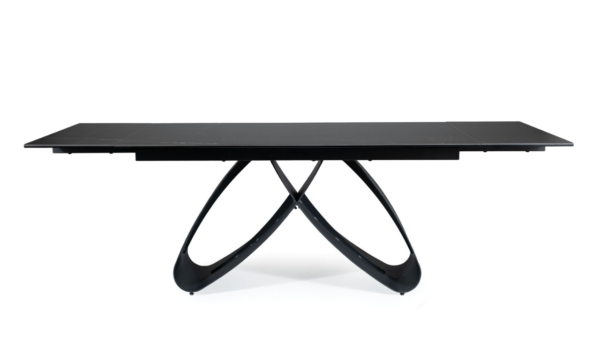 Keramična jedilna miza Sahara Black 160 - Image 10
