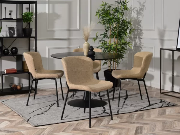 Oblazinjen jedilni stol Fabric - Image 17