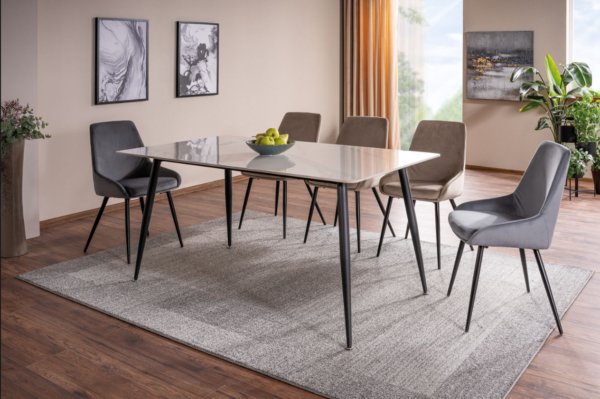 Oblazinjen jedilni stol Koda Velvet - Image 3
