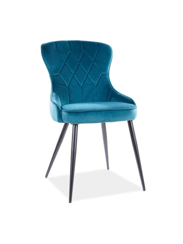 Oblazinjen jedilni stol Lota Velvet