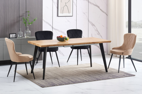 Oblazinjen jedilni stol Lota Velvet - Image 3