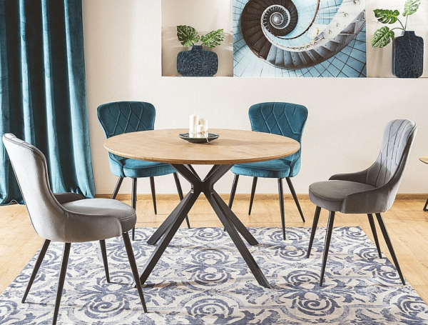 Oblazinjen jedilni stol Lota Velvet - Image 7