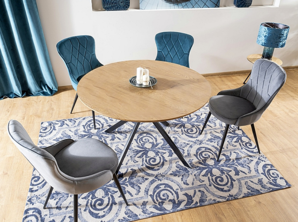 Oblazinjen jedilni stol Lota Velvet - Image 4