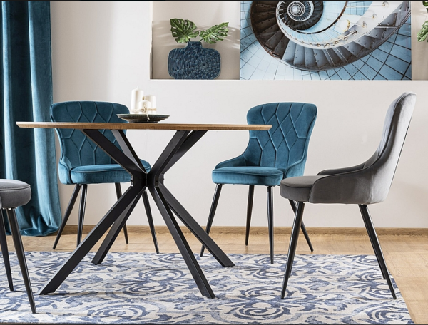 Oblazinjen jedilni stol Lota Velvet - Image 3