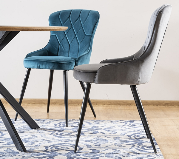 Oblazinjen jedilni stol Lota Velvet - Image 2