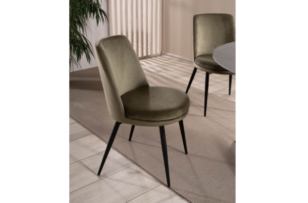 Oblazinjen jedilni stol Kaya Velvet - Image 3