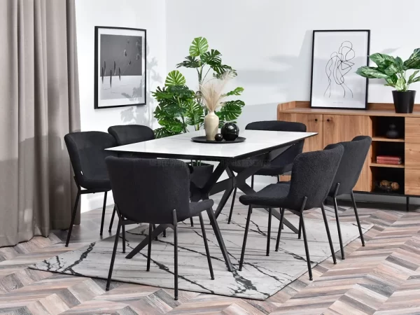 Oblazinjen jedilni stol Fabric - Image 8