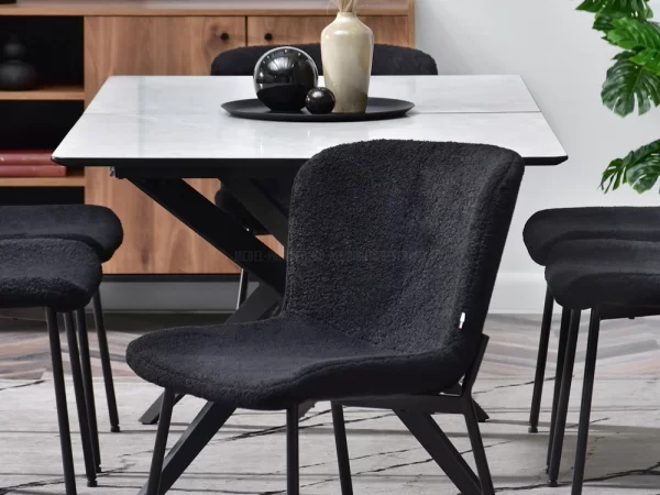 Oblazinjen jedilni stol Fabric - Image 3