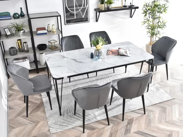 Oblazinjen jedilni stol Gašpar - Image 3