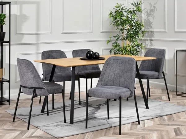 Oblazinjen jedilni stol Soho - Image 9