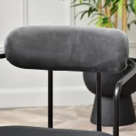 Oblazinjen jedilni stol Odissa Black 21