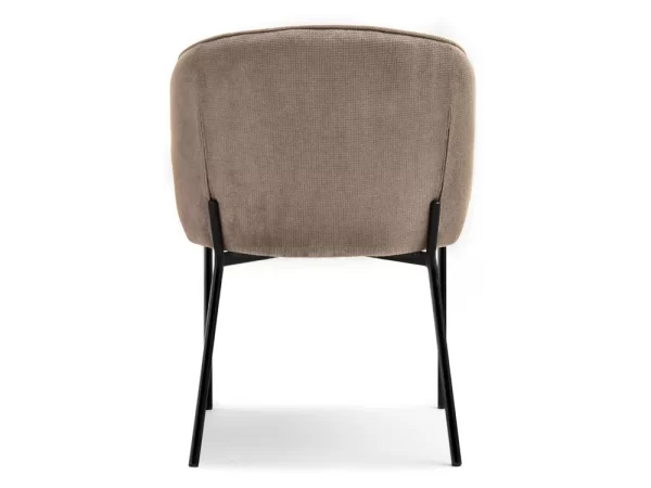 Oblazinjen jedilni stol Malek Black - Image 4