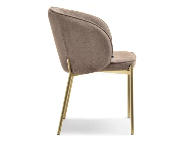 Oblazinjen jedilni stol Malek Gold - Image 3