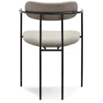 Oblazinjen jedilni stol Odissa Black 7