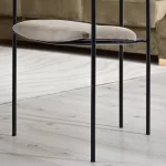 Oblazinjen jedilni stol Odissa Black 21
