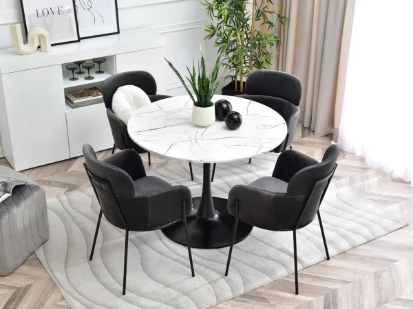 Oblazinjen jedilni stol Renzo - Image 7