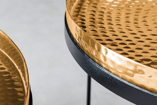 Kovinska mizica Orient Gold - Image 3