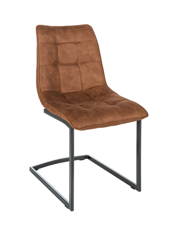Oblazinjen jedilni stol Vice Brown