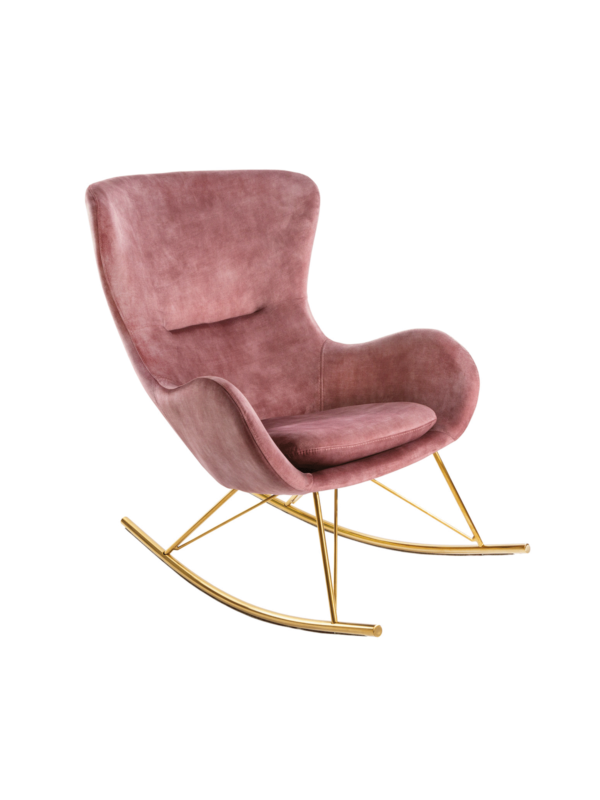 Oblazinjen fotelj Swingy