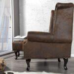 Oblazinjen fotelj Pieter Brown 7