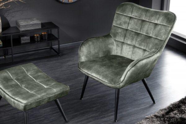 Oblazinjen fotelj Sissy Green - Image 3