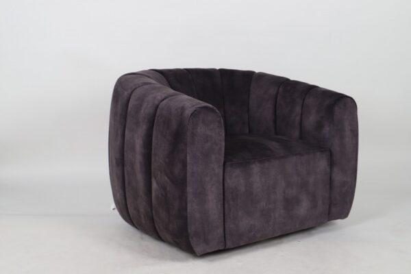 Oblazinjen fotelj Cory Dark Grey - Image 3