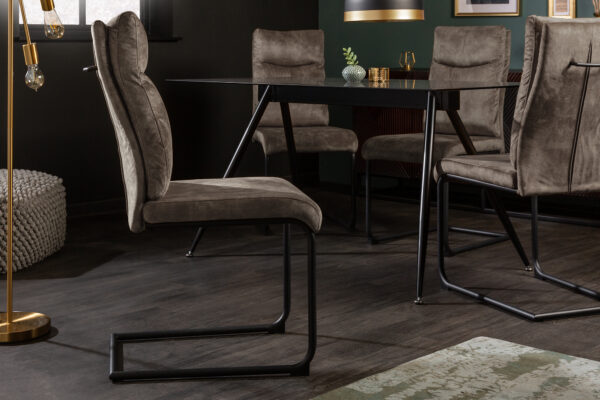 Oblazinjen jedilni stol Comfy Taupe - Image 3