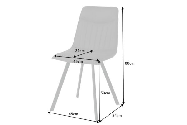 Oblazinjen jedilni stol Notas - Image 6