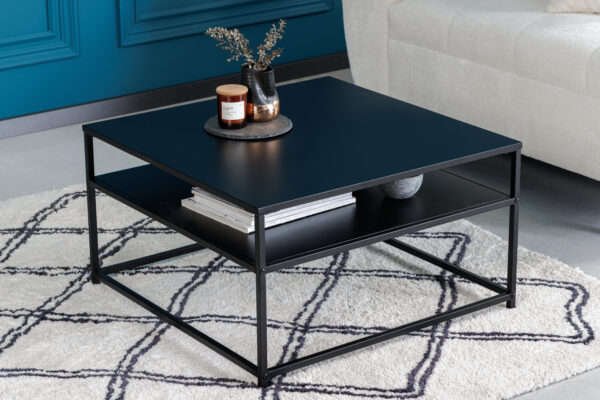 Kovinska mizica Cord Regal Black - Image 2
