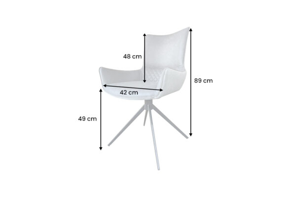 Oblazinjen jedilni stol Alpaca - Image 7
