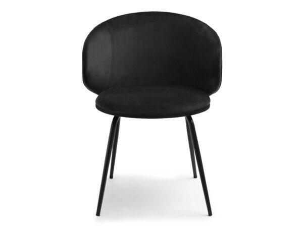 Oblazinjen jedilni stol Odelia Black - Image 4
