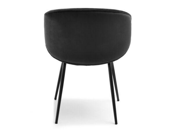 Oblazinjen jedilni stol Odelia Black - Image 2