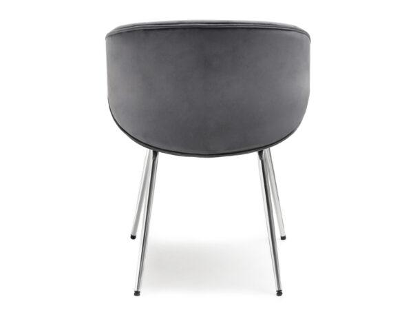 Oblazinjen jedilni stol Odelia SILVER - Image 7