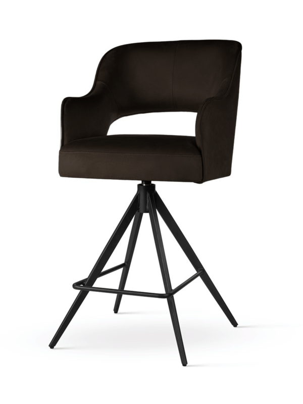 Oblazinjen barski stol Figaro 60 Pyramid Skupina III