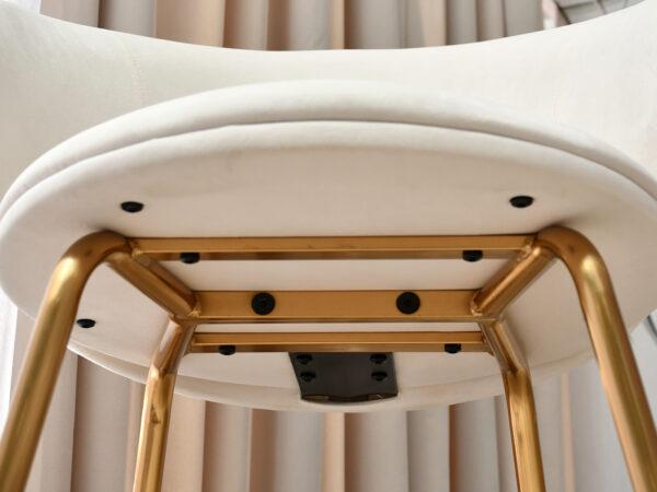 Oblazinjen jedilni stol Odelia Gold - Image 13