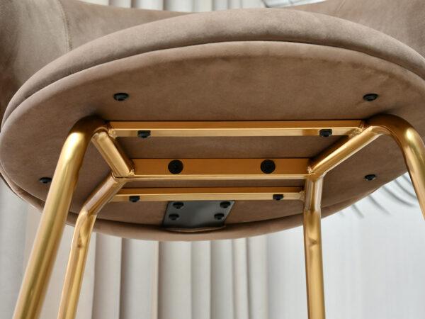 Oblazinjen jedilni stol Odelia Gold - Image 12