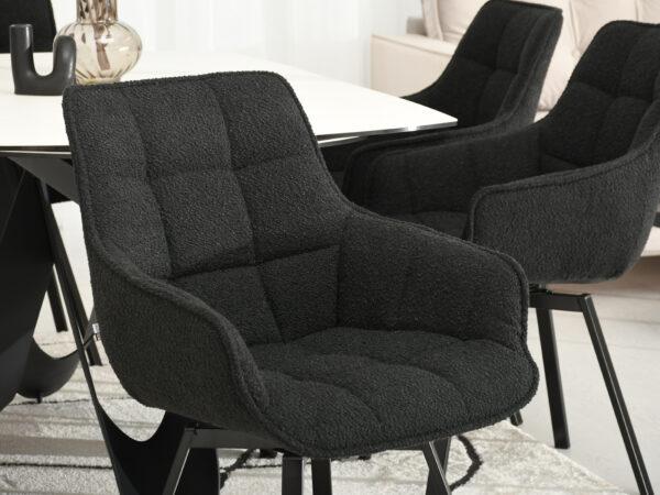 Oblazinjen jedilni stol King Boucle - Image 10