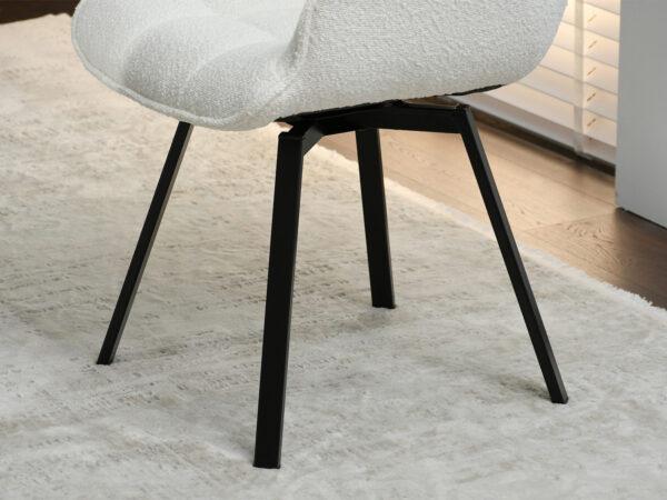 Oblazinjen jedilni stol King Boucle - Image 11