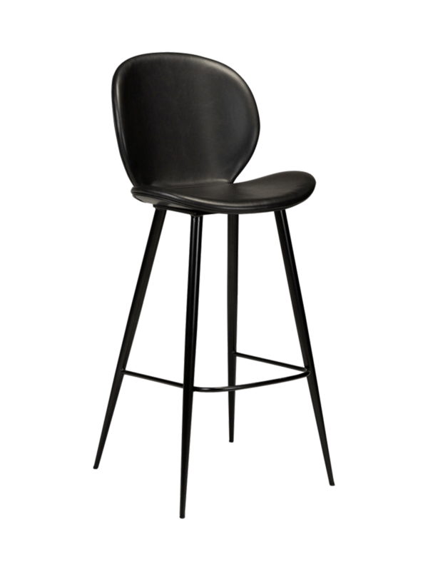 Oblazinjen barski stol Cloud Black III