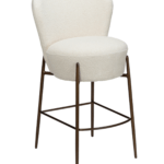 Oblazinjen barski stol Orbit Beige 1