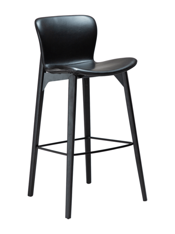 Oblazinjen barski stol Paragon Black