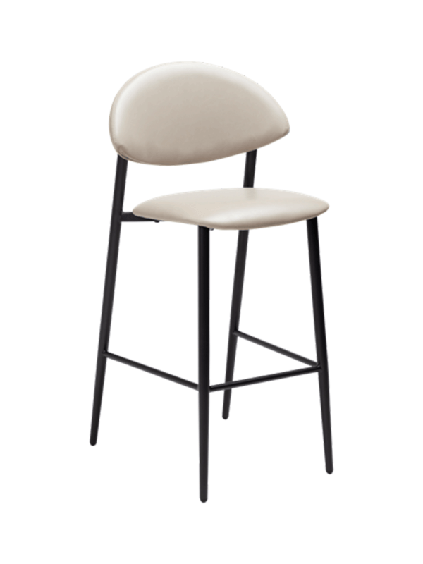Oblazinjen barski stol Tush Cashmere