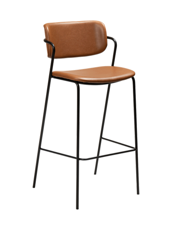 Oblazinjen barski stol Zed Brown II