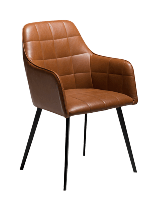 Oblazinjen jedilni stol Embrace Brown