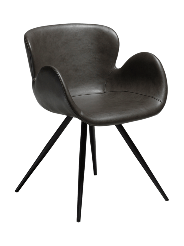 Oblazinjen jedilni stol Gaia Vintage Grey