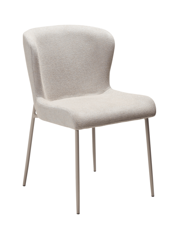 Oblazinjen jedilni stol Glam Cashmere