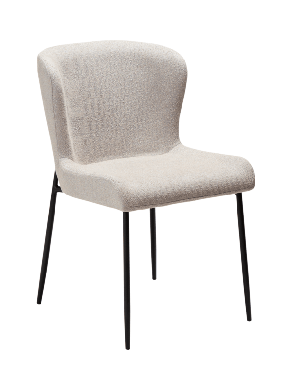 Oblazinjen jedilni stol Glam Cashmere II
