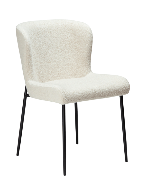 Oblazinjen jedilni stol Glam Dove